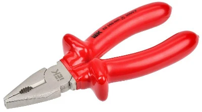 Пассатижи диэлектрические Profi 160мм 1000В ARMA2L 3 IEK A2L3-PL20-K2-160