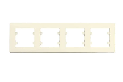 Рамка 4-м Karea RIZZ крем Makel 88010704