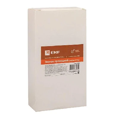 Звонок проводной 230В (Звуки птиц) EKF DBW-002