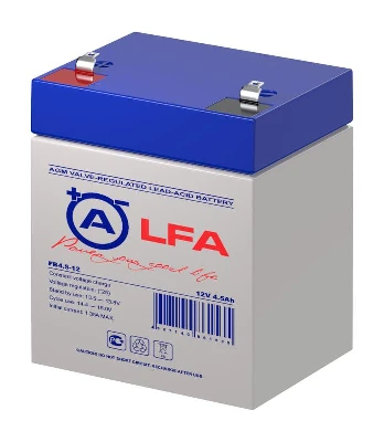 Аккумулятор 12В 4.5А.ч LFA FB4.5-12 LFA