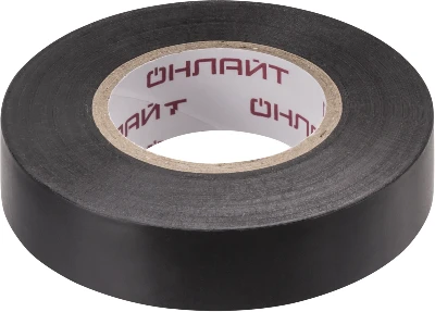 Изолента ПВХ 15мм (рул.20м) 71 677 OIT-B15-20/BL черн. ОНЛАЙТ 71677