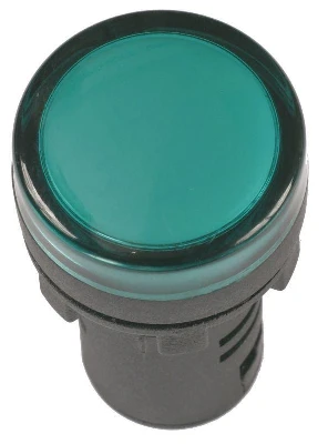 Лампа светосигнальная AD16DS d16мм 24В AC/DC зел. KARAT IEK BLS10-ADDS-024-K06-16