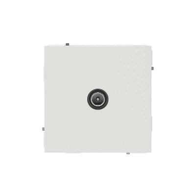 Розетка телевизионная проходная TV KANT бел. песок DKC 7010513