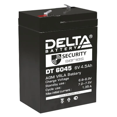 Аккумулятор ОПС 6В 4.5А.ч DT 6045 Delta 4614010040031