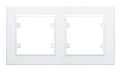 Рамка 2-м Karea горизонт. бел. Makel 56001702