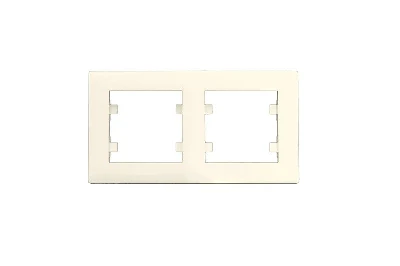 Рамка 2-м Karea RIZZ крем Makel 88010702