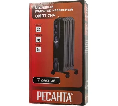 Радиатор масляный ОМПТ- 7НЧ Ресанта 67/3/13
