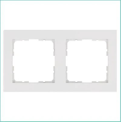 Рамка 2-м G-Classic бел. глянцевый Jasmart G1002W