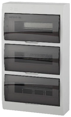 Бокс ЩРН-П-36 мод. навесной пластик IP41 SIMPLE NO-box_simple-plastic_36_surface ЭРА Б0041529