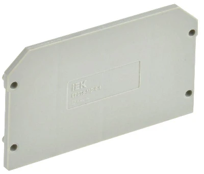 Заглушка для CTS-MC ARMAFIX 4 вывода 4кв.мм сер. IEK YCT12-00-4-K03-004-ZGL