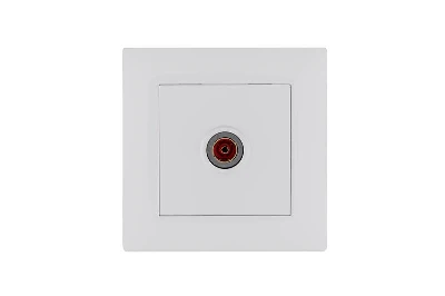 Розетка TV проходная Karea RIZZ бел. Makel 88001007