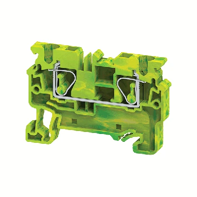 Клемма заземляющая пружинная OptiClip CXG-4-PE-(0.2-4) КЭАЗ 289760