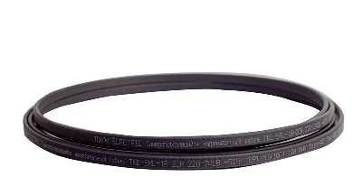 Кабель нагревательный саморег. 16Вт/м с экраном 16 AWG термопласт UV Ex (200м) TOKOV ELECTRIC TKE-SRL-16-2CR