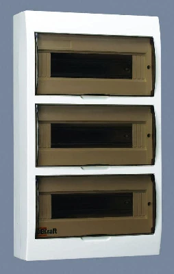 Корпус навесной ЩРН-П-36 36мод. IP41 пластик. DEKraft 31014DEK