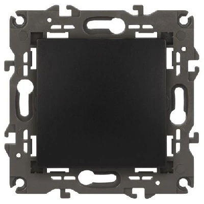Выключатель 1-кл. СП Elegance 14-1101-05 10А IP20 250В 10AX механизм антрацит Эра Б0034212
