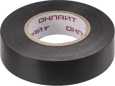 Изолента ПВХ 19мм (рул.20м) 71 690 OIT-B19-20/BL черн. ОНЛАЙТ 71690