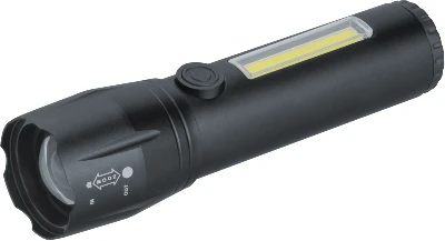 Фонарь светодиодный ручной 95 695 NPT-CM19-ACCU алюм.3 реж 1LED 3Вт+8COB 3Вт Li-ion 3.7В NAVIGATOR 95695