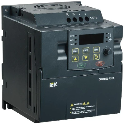 Преобразователь частоты CONTROL-A310 380В 3ф 3.7кВт 8.8А IEK CNT-A310D33V037TEZ