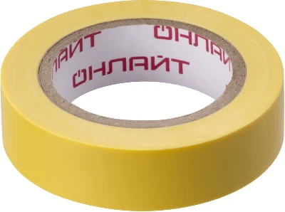 Изолента ПВХ 61 879 OIT-B15-10/Y желт. ОНЛАЙТ 61879