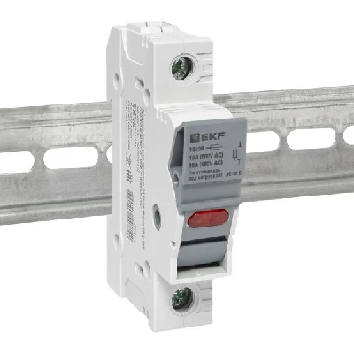 Предохранитель-разъединитель DF 10х38 1п (тип ПВЦ) EKF df101-e