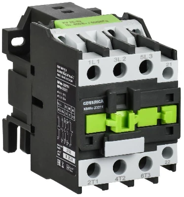 Контактор КМИе-23211 32А 110В/АС3 1НЗ GENERICA KKME21-032-110-01