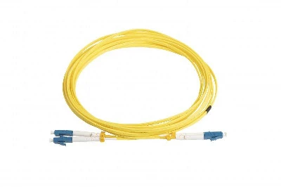 Патч-корд FC-D2-9-LC/UR-LC/UR-H-5M-LSZH-YL (FC-9-LC-LC-UPC-5M) вол.-опт. SM 9/125 (OS2) LC/UPC-LC/UPC duplex LSZH 5м Hyperline 28077