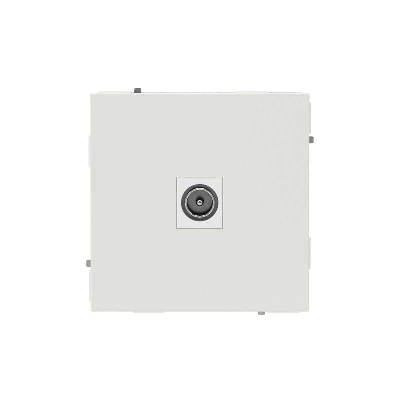Розетка телевизионная одиночная TV KANT бел. песок DKC 7010503