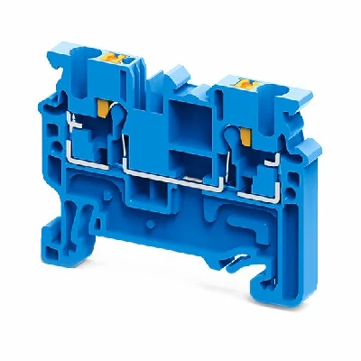 Клемма проходная push-in OptiClip CP-2.5-I-BU-24А (0.2-2.5) син. КЭАЗ 331839