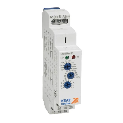 Реле времени OptiRel D TMR-DONF-MT-240U-2 16А 12-230В AC/DC 2перекл. многофункц. КЭАЗ 332019