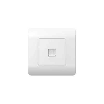Розетка телефонная 1-м NEW3-E RJ11 бел. CHINT 431539