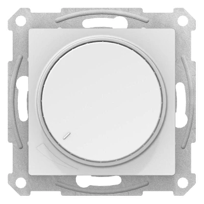 Светорегулятор AtlasDesign (диммер) повор-нажим. LED RC 400Вт мех. лотос SE ATN001323