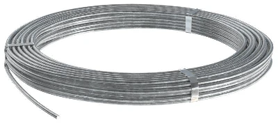 Пруток 8мм (125м) оцинк. сталь IEK ZPR10-11-008-125