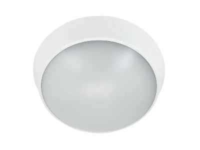 Светильник светодиодный WP 15 C 12W OP 840 D220 WH 220х80мм 12Вт 4000К IP65 ЖКХ круглый пылевлагозащ. бел. Русский Свет 15071523452