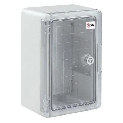 Корпус ЩМП-П 300х200х130 IK10 IP65 УХЛ1 box302013_t прозр. дверь пластик. Эра Б0052352