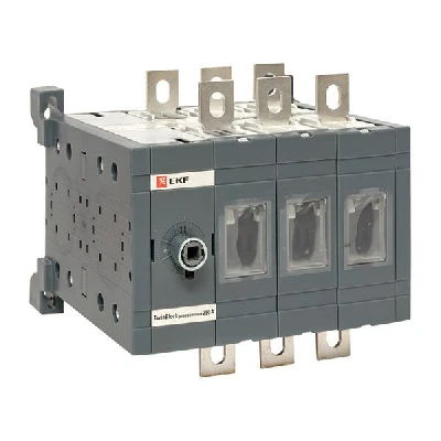 Рубильник 3п 250А реверсивный без рукоятки управления TwinBlock EKF tb-s-250-3p-rev