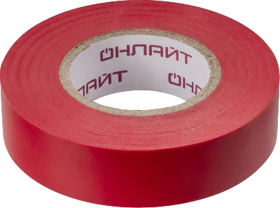 Изолента ПВХ 61 881 OIT-B19-20/R красн. ОНЛАЙТ 61881