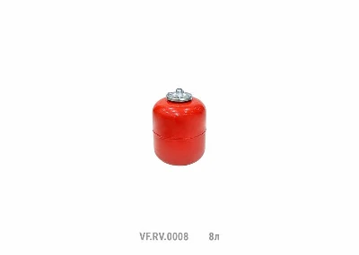 Бак расширительный вертикальный RV 8л красн. (90шт/пал) VALFEX VF.RV.0008