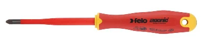 Отвертка диэлектрическая Ergonic крестовая +/- Slim Z 2х100 Felo 41729390