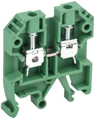 Клемма винтовая КВИ-4кв.мм зел. IEK YZN30-004-K06